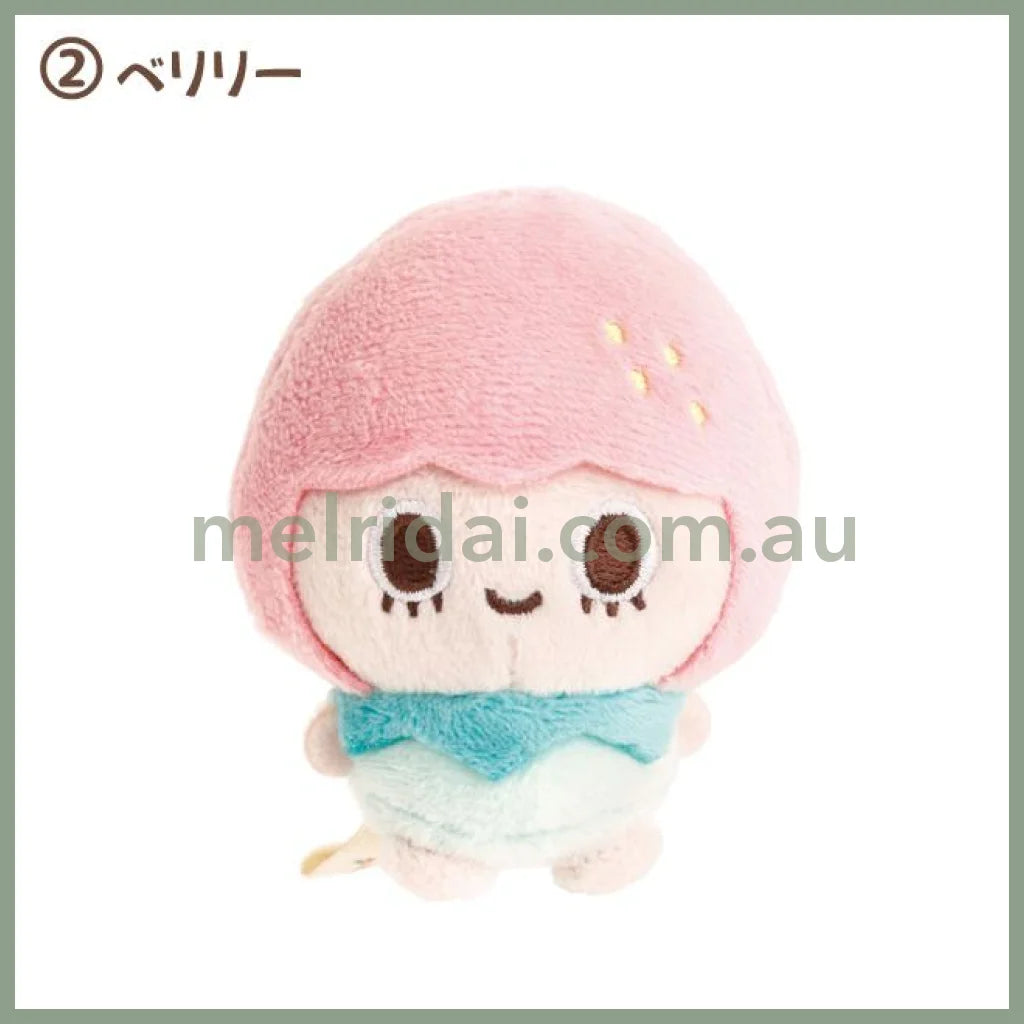 SAN-X | Uso Tantei Tomant Freshly Picked Tenori Plush Mini Plush Doll 70x70x45mm (Green) 2