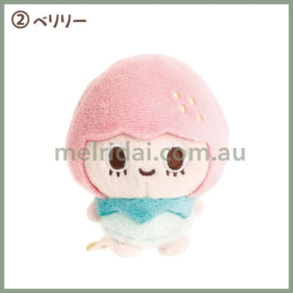 SAN-X | Uso Tantei Tomant Freshly Picked Tenori Plush Mini Plush Doll 70x70x45mm (Green) 2