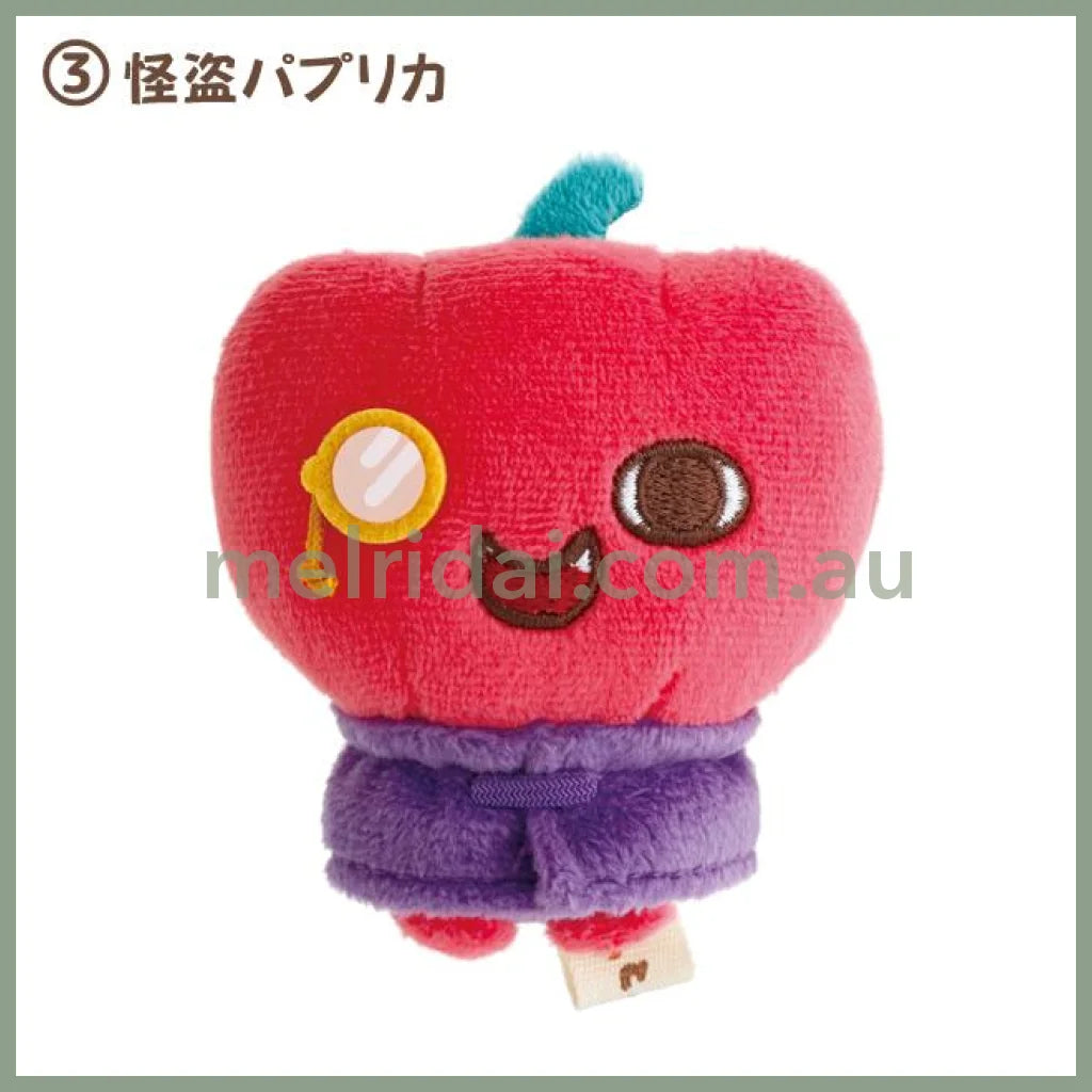 SAN-X | Uso Tantei Tomant Freshly Picked Tenori Plush Mini Plush Doll 70x70x45mm (Green) 3
