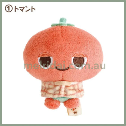 SAN-X | Uso Tantei Tomant Freshly Picked Tenori Plush Mini Plush Doll 70x70x45mm (Red) 1