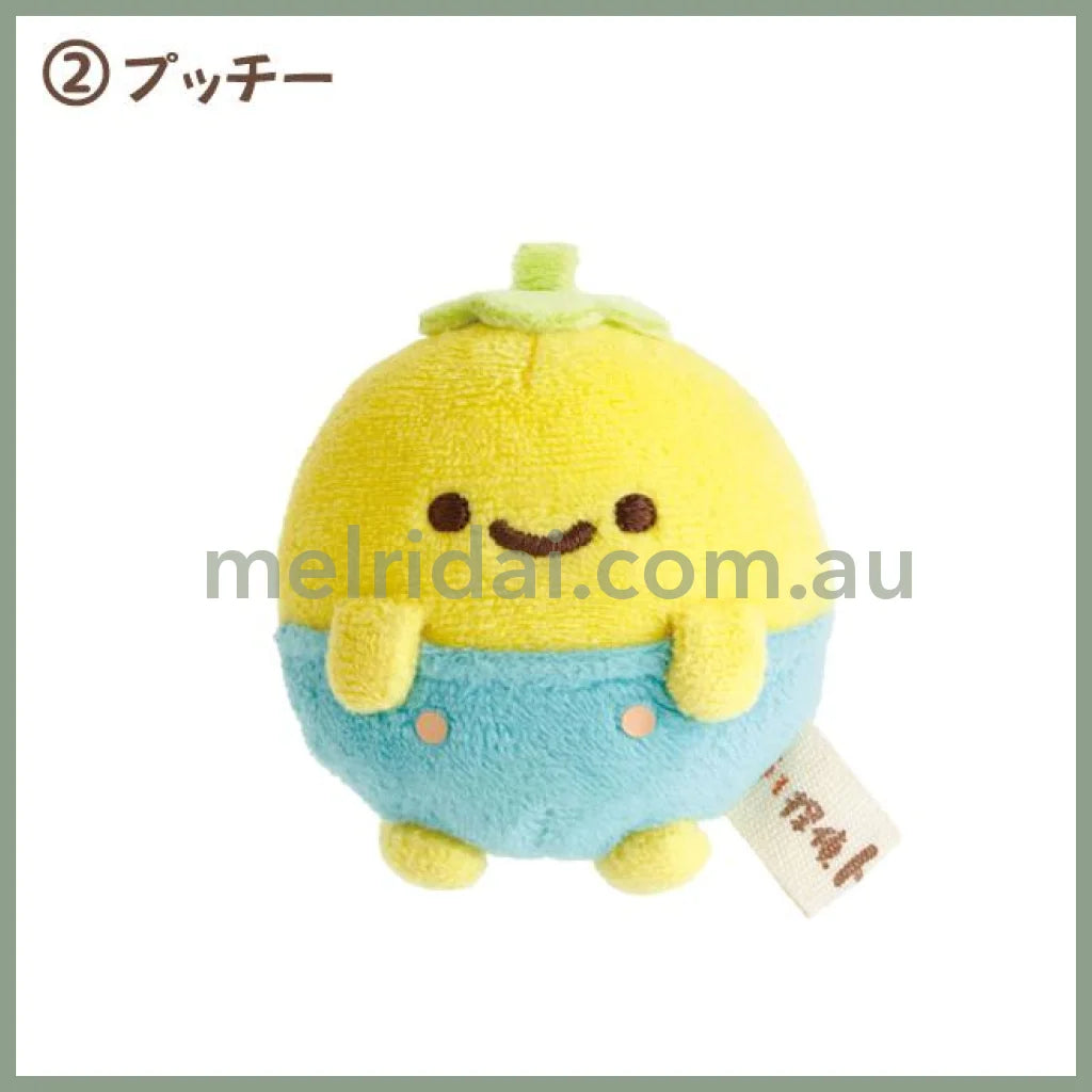 SAN-X | Uso Tantei Tomant Freshly Picked Tenori Plush Mini Plush Doll 70x70x45mm (Red) 2