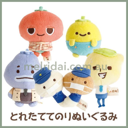 SAN-X | Uso Tantei Tomant Freshly Picked Tenori Plush Mini Plush Doll 70x70x45mm (Red)