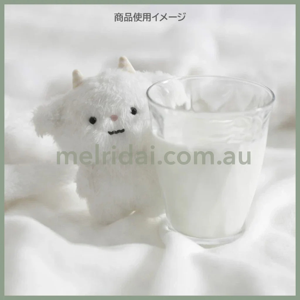 SAN-X | Yorisoi Pokanto Mini Hanging Plush Keychain Bag Cham Mascot Holder with Carabiner 105 x 95 x 50 mm (Pokantotan