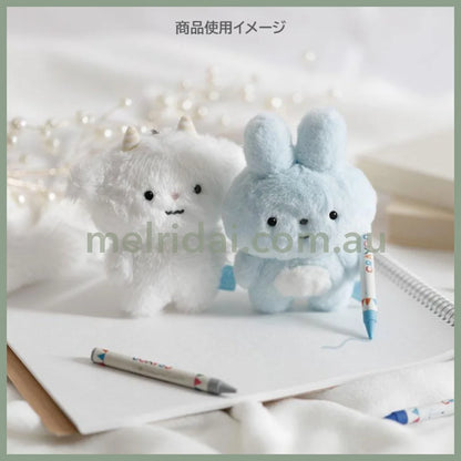 SAN-X | Yorisoi Pokanto Mini Hanging Plush Keychain Bag Cham Mascot Holder with Carabiner 140 x 85 x 55 mm (Pokantotan