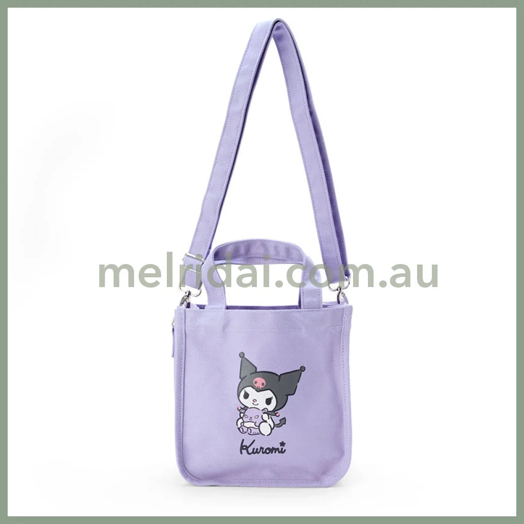 Sanrio | 2Way Mini Tote Bag 21.5×15×21.5Cm / Kuromi