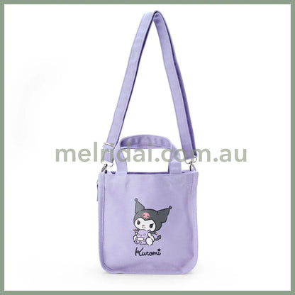 Sanrio | 2Way Mini Tote Bag 21.5×15×21.5Cm / Kuromi