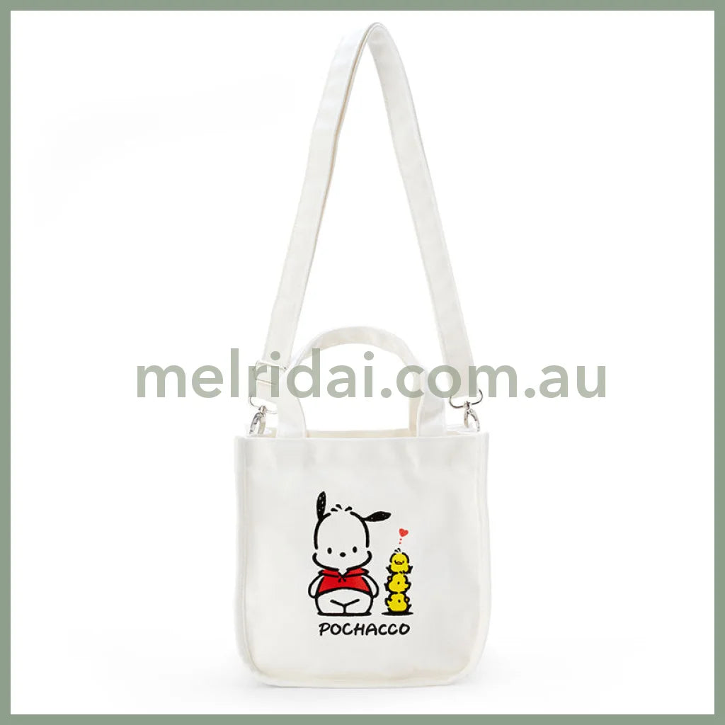 Sanrio | 2Way Mini Tote Bag 21.5×15×21.5Cm / Pochacco