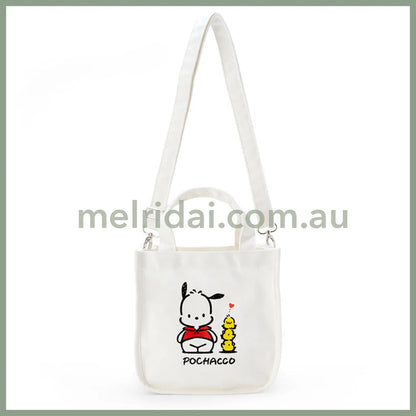 Sanrio | 2Way Mini Tote Bag 21.5×15×21.5Cm / Pochacco