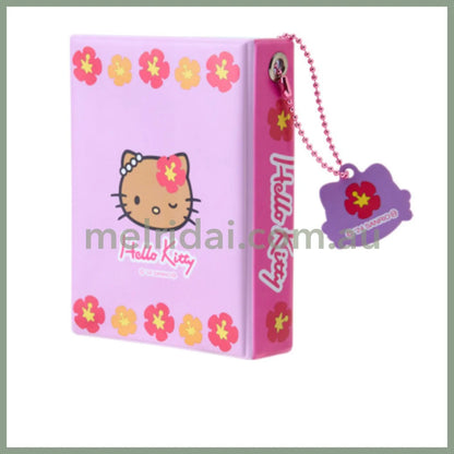 Sanrio | 90S Hello Kitty Mini Album With Charm H104Xw75Xd26Mm 16 Pockets (Sunburn Tan Kitty)