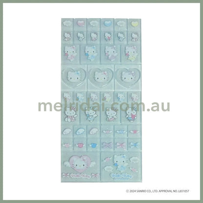 Sanrio | 90S Hello Kitty Sticker H150×W65×D5Mm (Angel) Blue