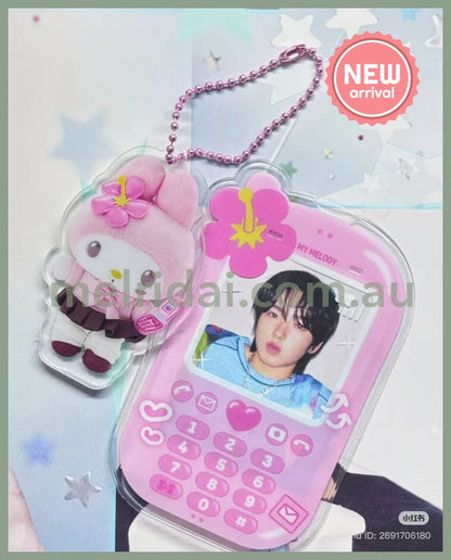 SANRIO | Acrylic Charm with Case Keychain Design Gashapon Capsule Toy