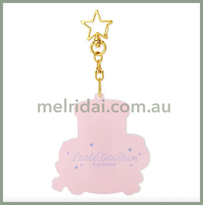 Sanriokeychain Little Twin Stars (Picture Book Design) 7.5×0.7×7.7Cm