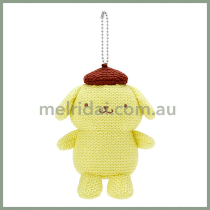 Sanrio | Amigurumi-Style Knit Mascot Holder Keychain 13×5×11Cm 日本三丽鸥