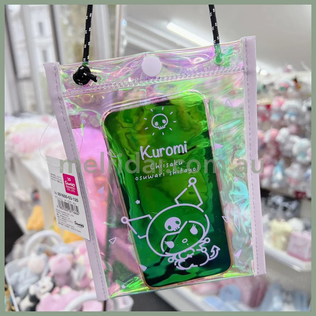 Sanrioaurora Pvc Sacoche Bag 180 X 138 180Mm Kuromi