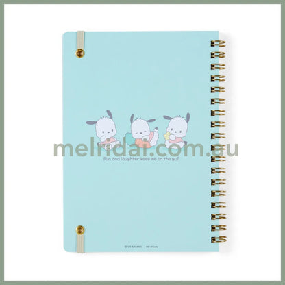 Sanrio | B6 Size Ring Notebook (Plushie Design Stationery) / Pochacco