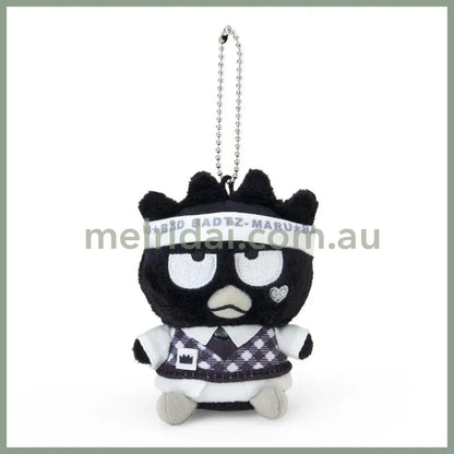 SANRIO | Bad badtz-maru Mascot Holder Plush Keychain 5.0 x 7.9 x 13.5cm (Monotone)
