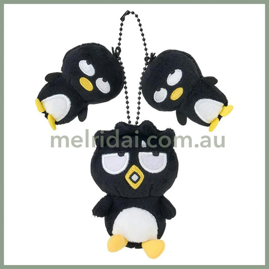 SANRIO | Bad Badtz-Maru Mini Mascot Holder Plush Keychain Set 6.5×5.3×9.5cm (My Time)