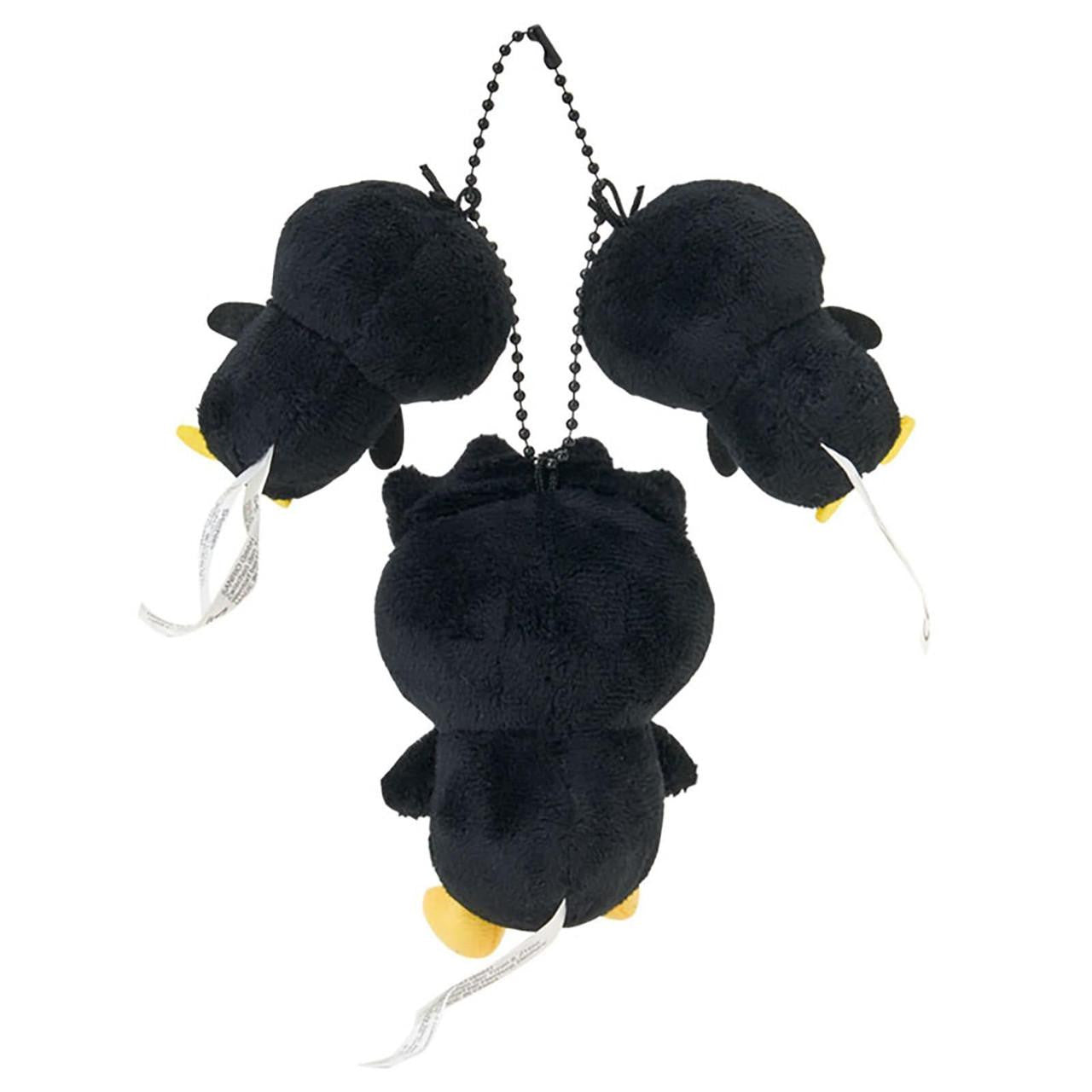 SANRIO | Bad Badtz-Maru Mini Mascot Holder Plush Keychain Set 6.5×5.3×9.5cm (My Time)