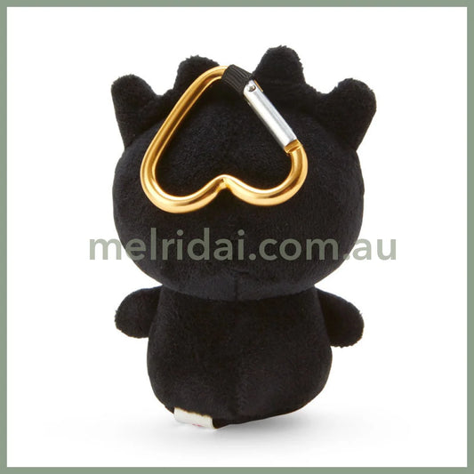 Sanrio｜Bad Badtz Maru Plush Mascot Holder With Heart Carabiner About 9Cm