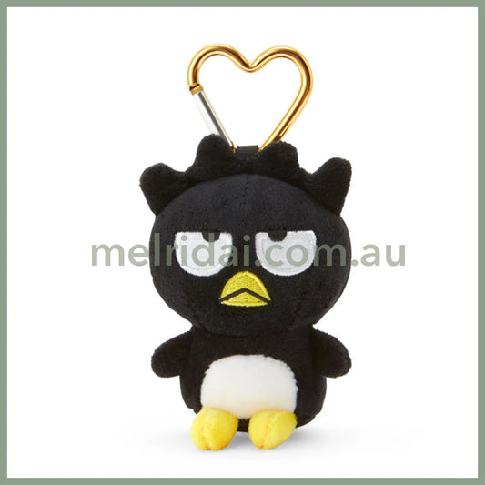 Sanrio｜Bad Badtz Maru Plush Mascot Holder With Heart Carabiner About 9Cm