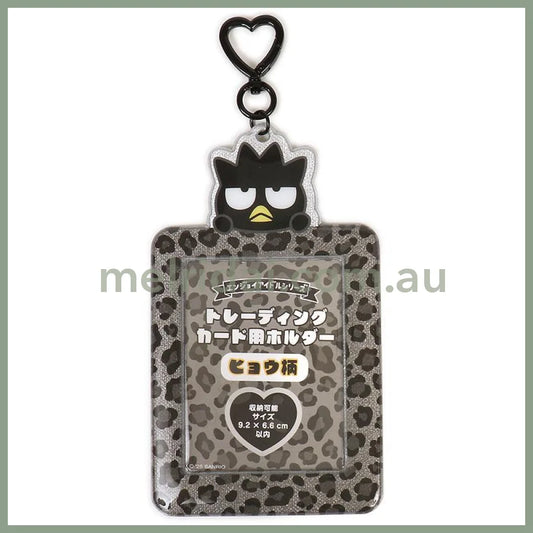 SANRIO | Bad Badtz-maru Trading Card Holder Photo Holder 92×66mm (Leopard Print)