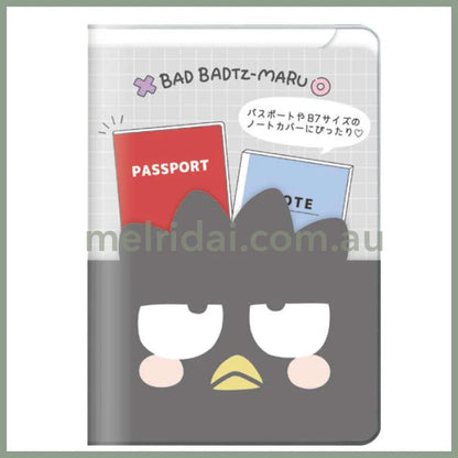 SANRIO | Badtz-maru B7 Stationery Multi-Case Passport Case Cover with Pocket 136 x 95 x 10cm