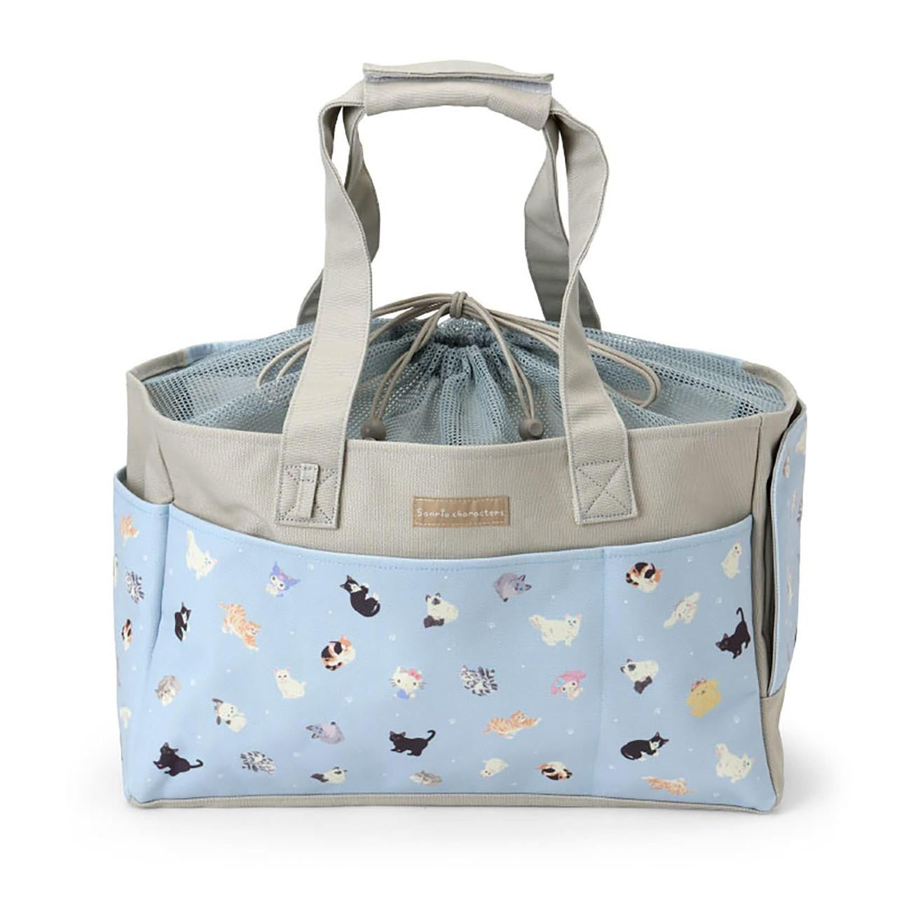 SANRIO | Cat Carrier Bag Travel - Friendly Tote Bag 44 x 18 x 28cm (Always Together My Pet)