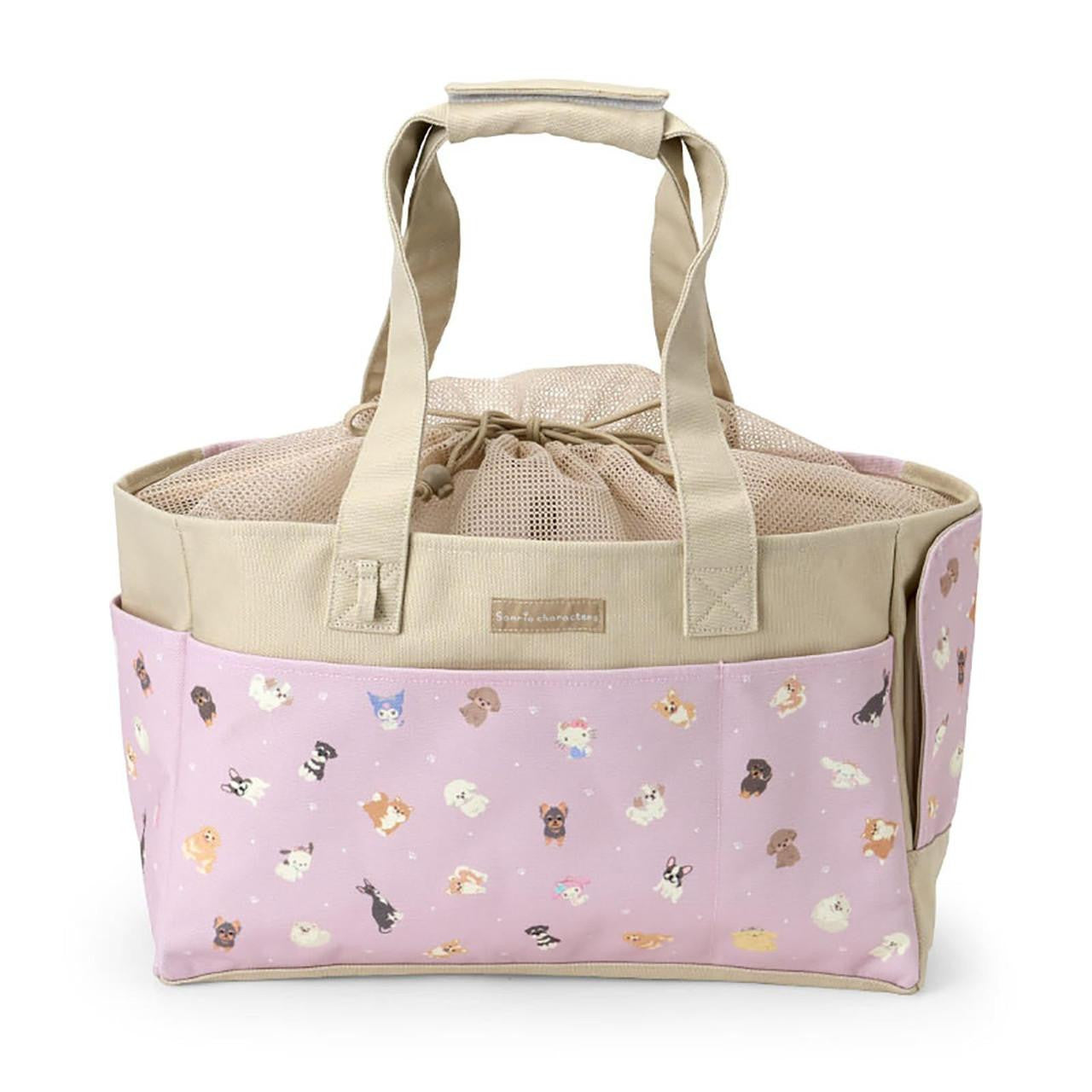 SANRIO | Dog Carrier Bag Travel - Friendly Tote Bag 44 x 18 x 28cm (Always Together My Pet)