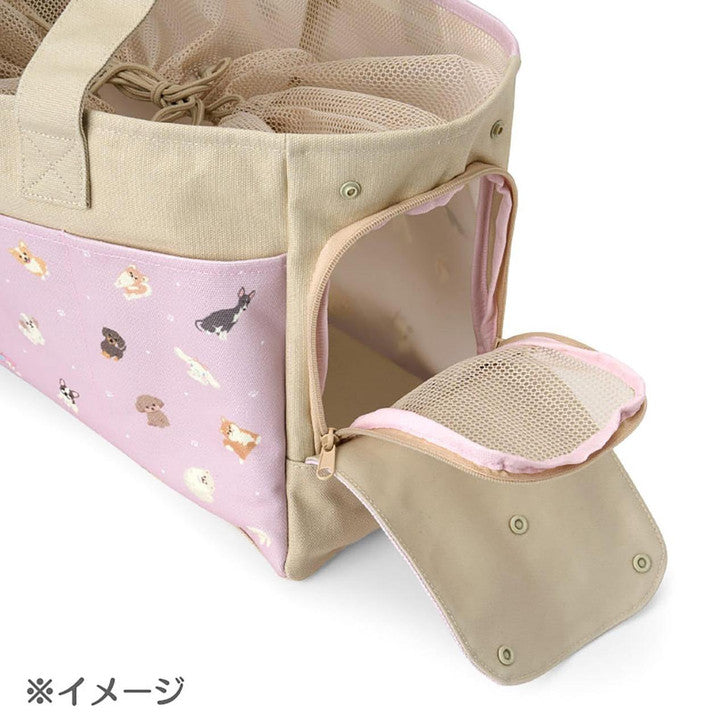 SANRIO | Dog Carrier Bag Travel - Friendly Tote Bag 44 x 18 x 28cm (Always Together My Pet)