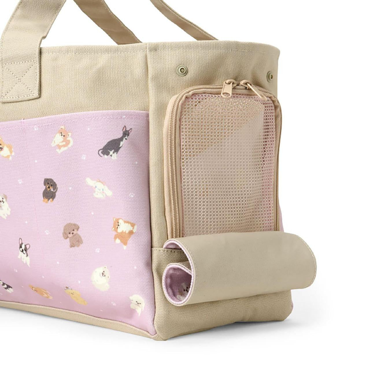 SANRIO | Dog Carrier Bag Travel - Friendly Tote Bag 44 x 18 x 28cm (Always Together My Pet)