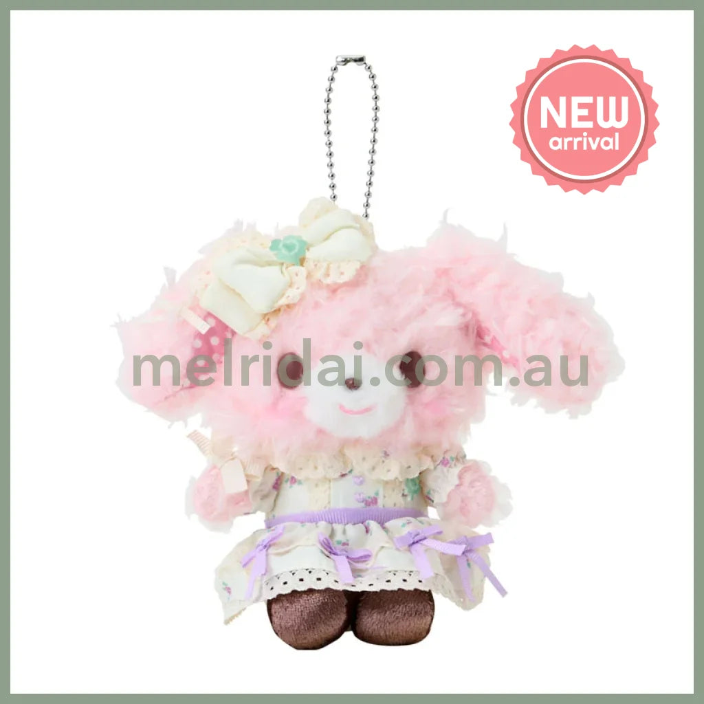 SANRIO | Bonbonribbon Mascot Holder Plush Keychain Bag Charm 125×85×150mm (Forest Lace)