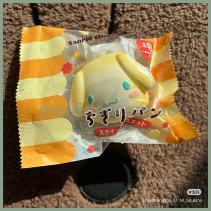 SANRIO | Bread Squeeze Mascot Keychain Squishy 135 × 60 × 120mm Cinnamoroll