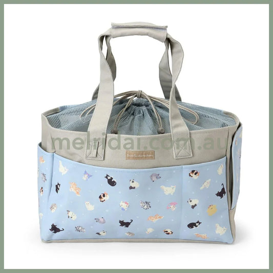 SANRIO | Cat Carrier Bag Travel - Friendly Tote Bag 44 x 18 x 28cm (Always Together My Pet)