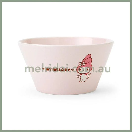 Sanrio | Ceramic Series Colored Bowl My Melody 12×12×6Cm (Simple Daily Design)