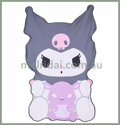 Sanrio | Sanrio Character Shaped Blanket Approx.150Cm*100Cm Kuromi