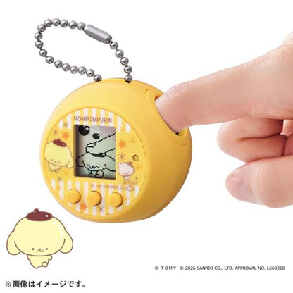 TAKARA TOMY | SANRIO Puni Commu Pompompurin Puni Runz Keychain 200x125x50mm