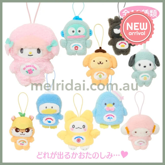 SANRIO | Sanrio Characters Secret Plush Keychain Blind Box 125 x 98 x 31mm (My Deco Bag)(Order 10 For Complete Box)