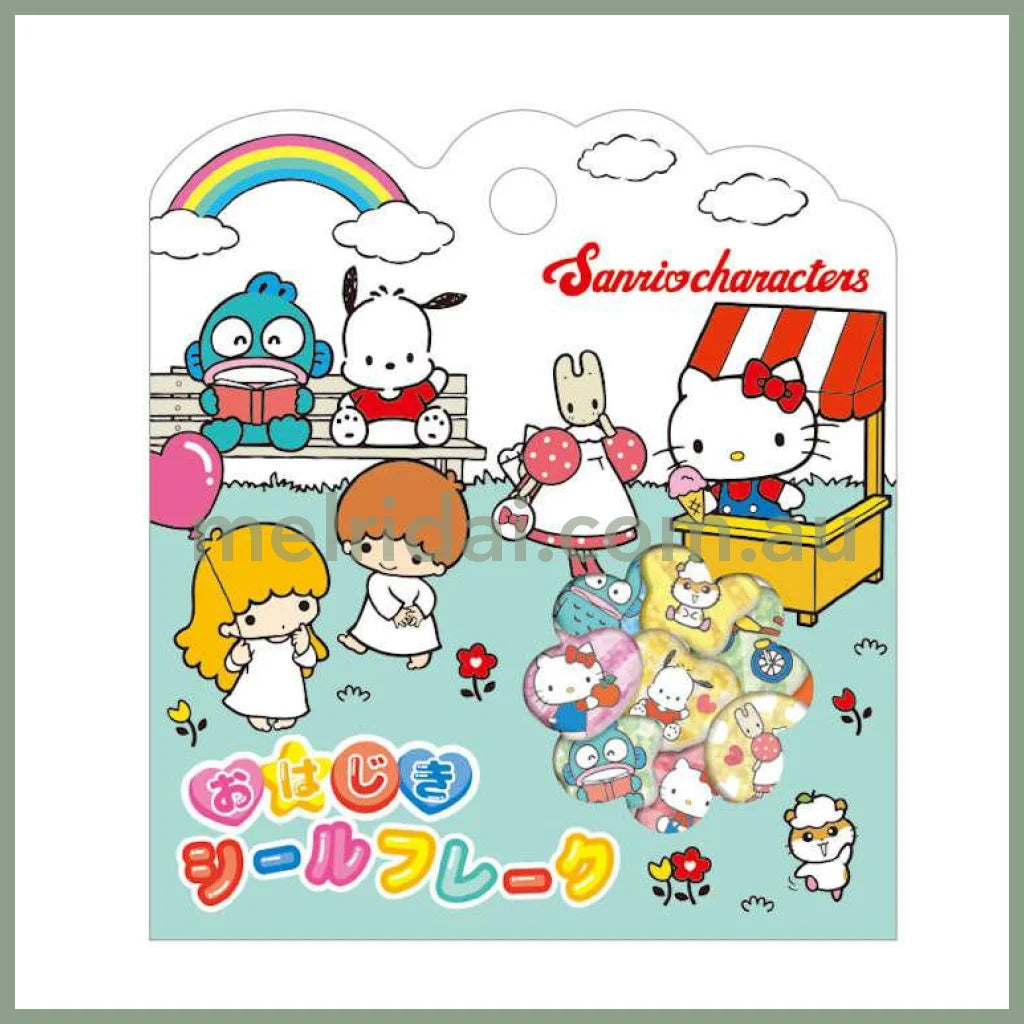 Sanrio | Sanrio Characters Sticker Set H100×W100Mm 15 Pieces