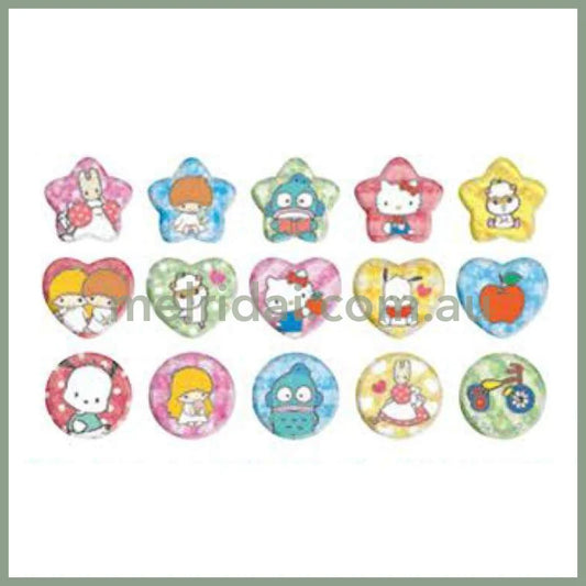 Sanrio | Sanrio Characters Sticker Set H100×W100Mm 15 Pieces