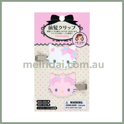 SANRIO | Charmmy Kitty Flocked Bangs Clip Set Hair Clip Set 60×11×38mm