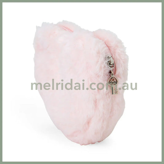 Sanrio | Charmmy Kitty Fluffy Pouch 21.2 X 16.5 7.7Cm (Heisei-Born Character Heart)