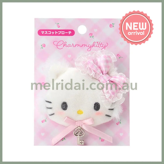 SANRIO | Charmmy Kitty Mascot Brooch 80×25×90mm (My Furbaby Charmmy Kitty)