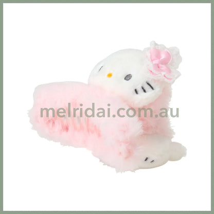 SANRIO | Charmmy Kitty Mascot Hair Claw Clip 120×80×80mm (Fluffy Face)