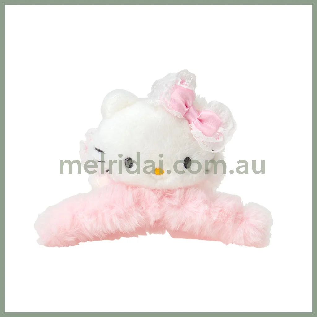 SANRIO | Charmmy Kitty Mascot Hair Claw Clip 120×80×80mm (Fluffy Face)
