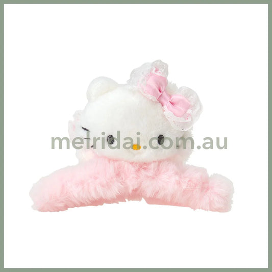 SANRIO | Charmmy Kitty Mascot Hair Claw Clip 120×80×80mm (Fluffy Face)