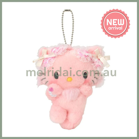 SANRIO | Charmmy Kitty Mascot Holder Bag Charm Plush Keychain 110×55×130mm (My Furbaby Charmmy Kitty)