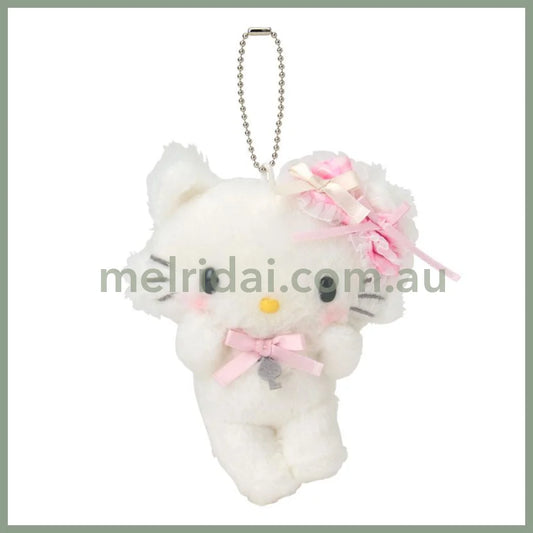 SANRIO | Charmmy Kitty Mascot Holder Bag Charm Plush Keychain 110×55×130mm (My Furbaby Charmmy Kitty)
