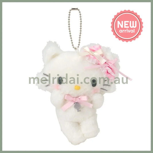 SANRIO | Charmmy Kitty Mascot Holder Bag Charm Plush Keychain 110×55×130mm (My Furbaby Charmmy Kitty)