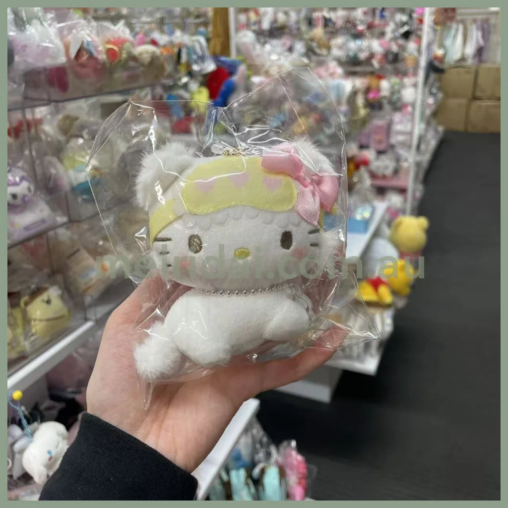 SANRIO | Charmmy Kitty Mascot Holder Plush Keychain Bag Charm 10cm Approx. (Pyjama Party)