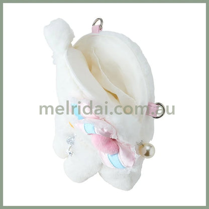 Sanrio | Charmmy Kitty Pochette Shoulder Bag 27×6×25Cm (Heisei-Born Character Fluffy Heart)